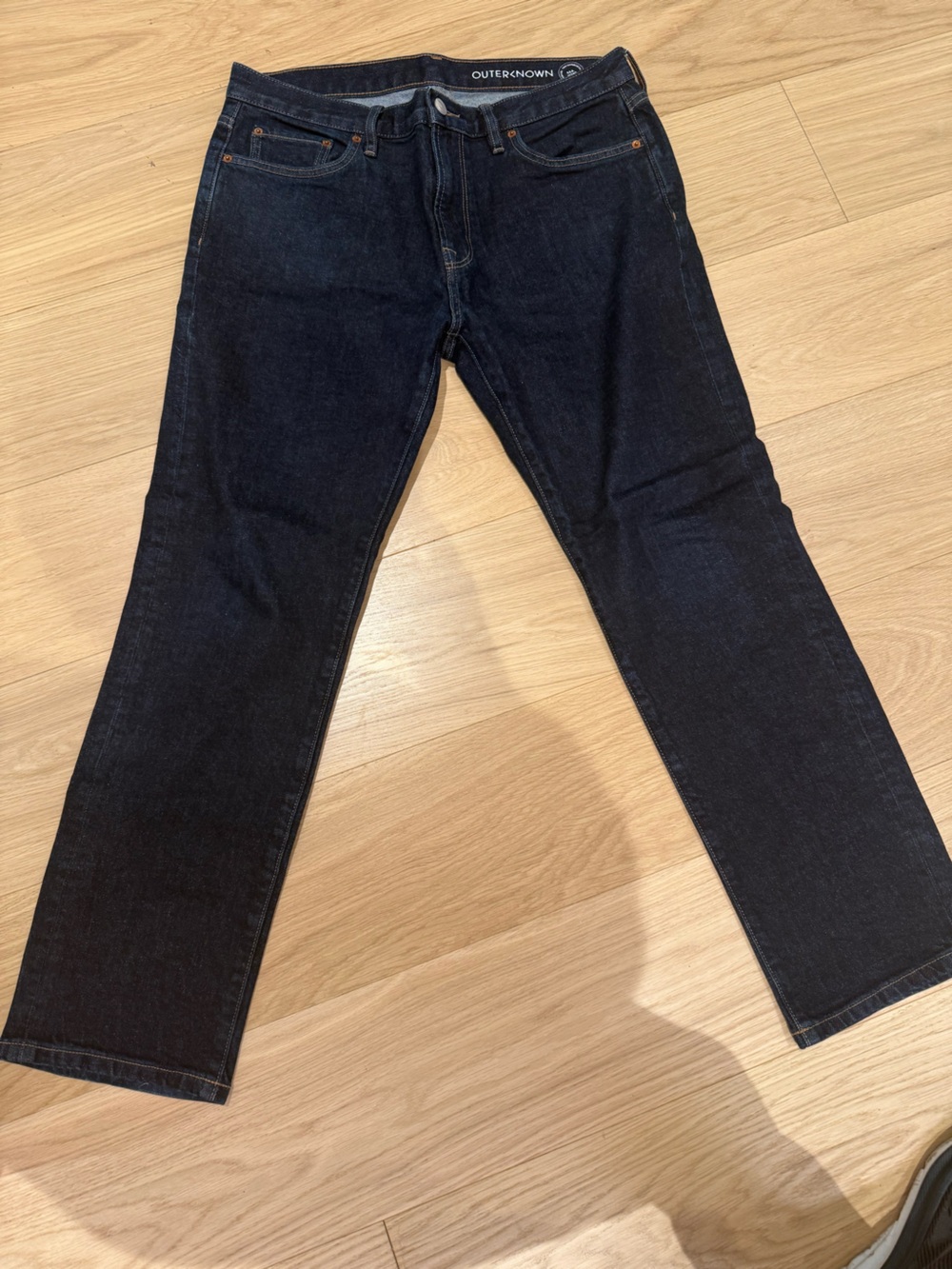 Outerknown Men’s Indigo Straight Jeans 33x 30